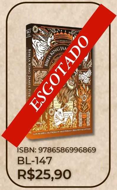 Bíblia King James Fiel 1611 Evangelismo — Brochura